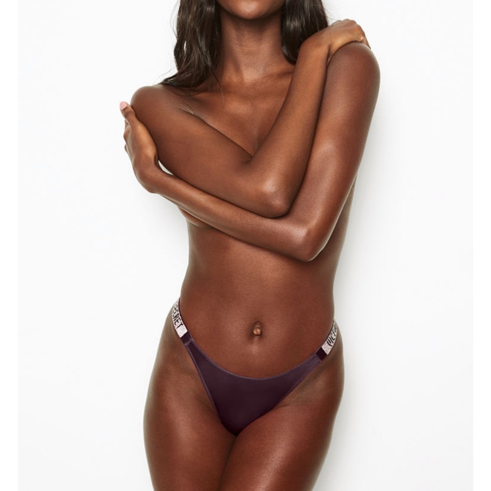 🆕VERY SEXY Bombshell Shine Strap Brazilian Panty.